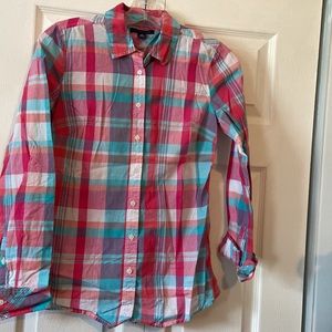 Tommy Hilfiger XS long sleeve button down shirt
